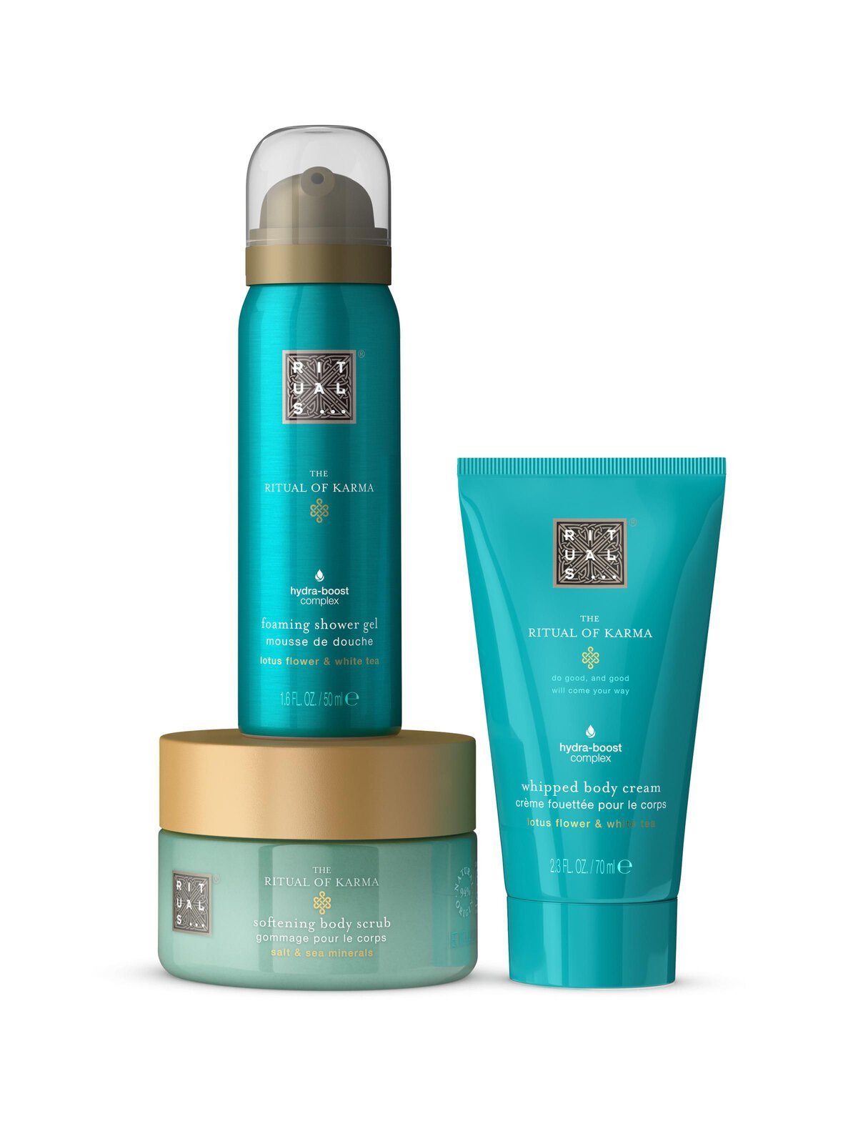 Trial set karma -ihonhoitopakkaus