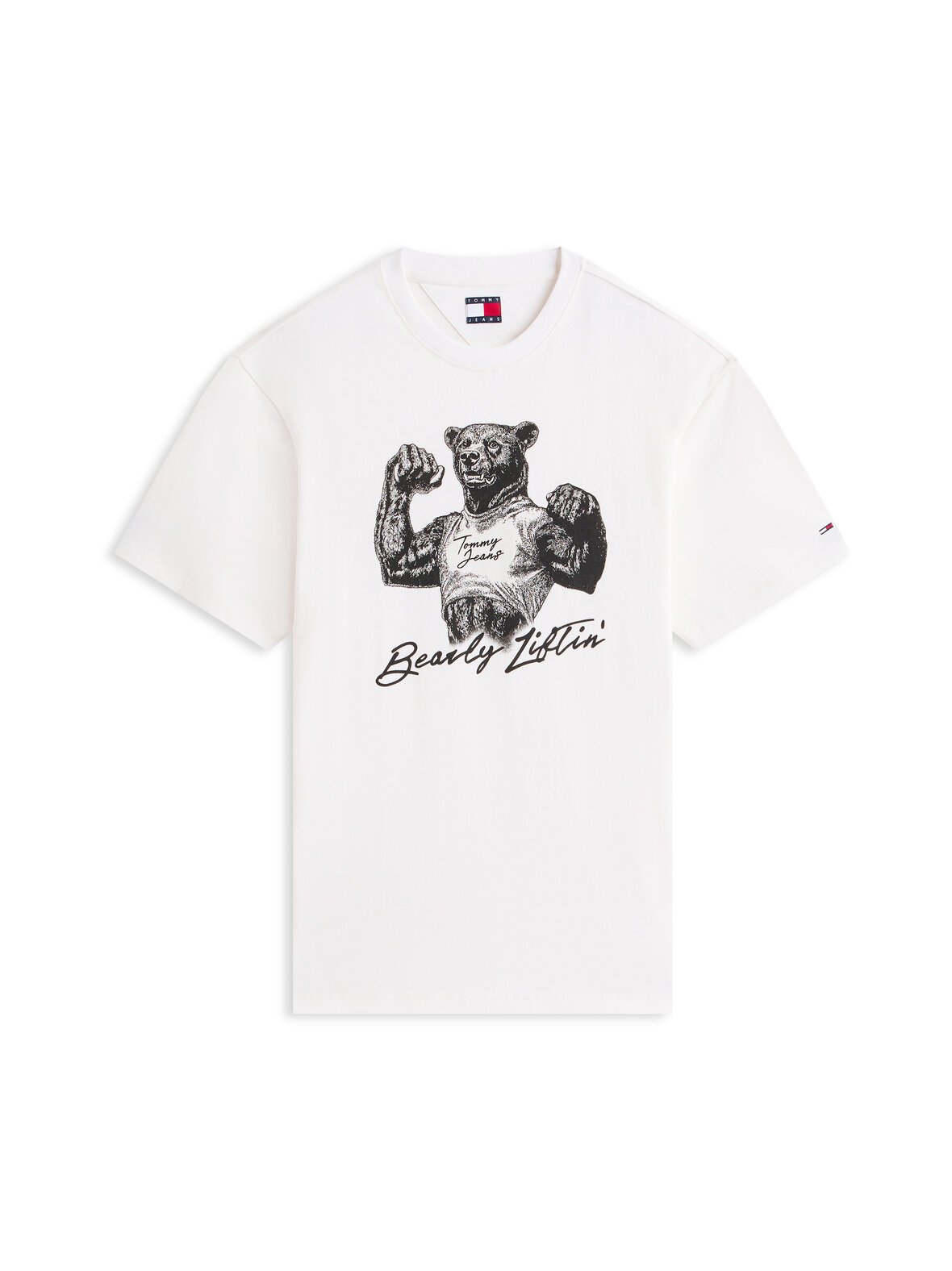 Relaxed bear t-paita