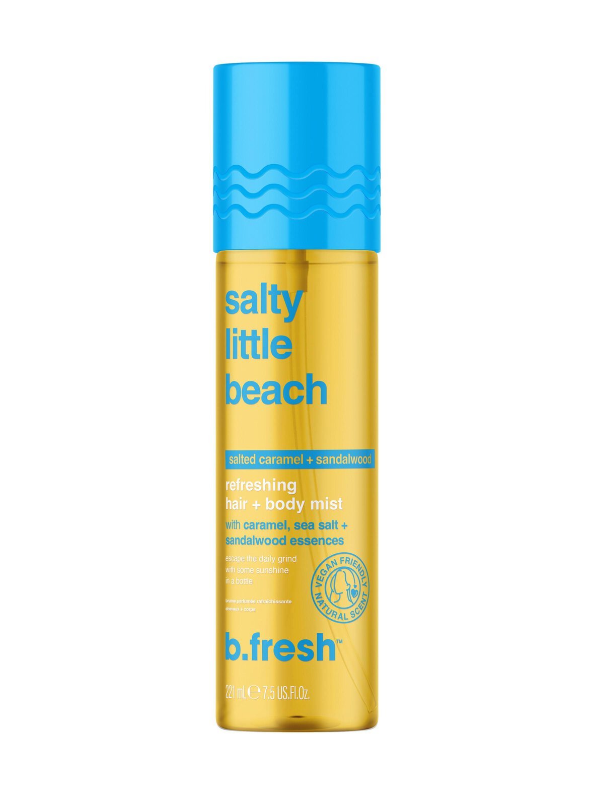 Salty little beach refreshing hair + body mist -tuoksusuihke