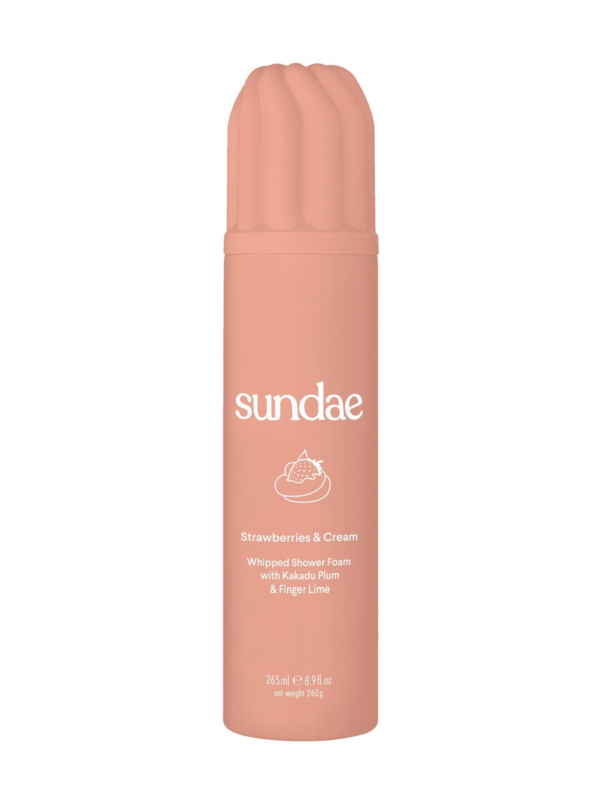 Strawberries & cream - suihkuvaahto