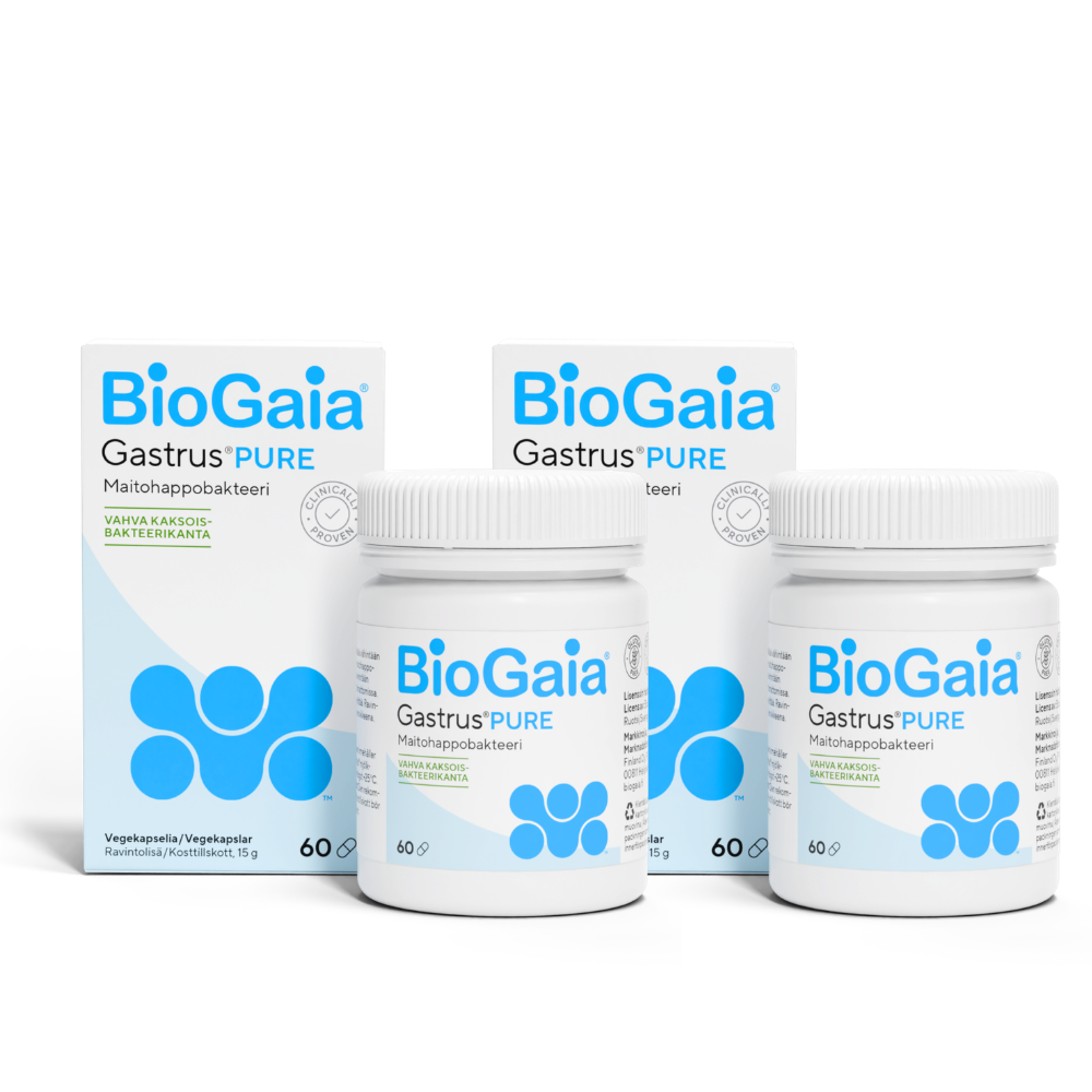 BioGaia GastrusPURE 2x60 kaps