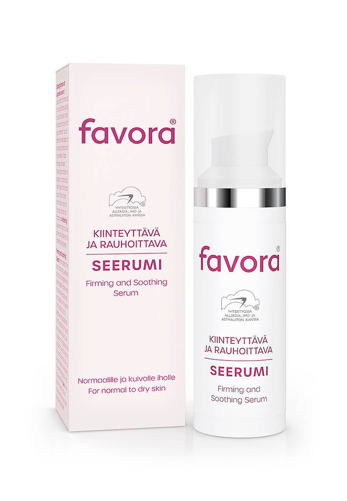 Favora Kiinteyttävä ja rauhoittava seerumi 30 ml