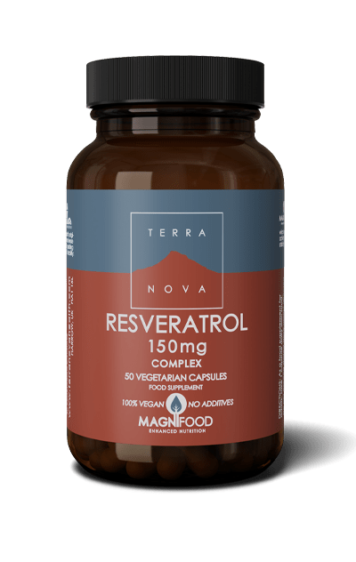 Terranova Resveratrol Complex 150 MG 50 kaps (sisältää kversetiiniä) 50 kaps