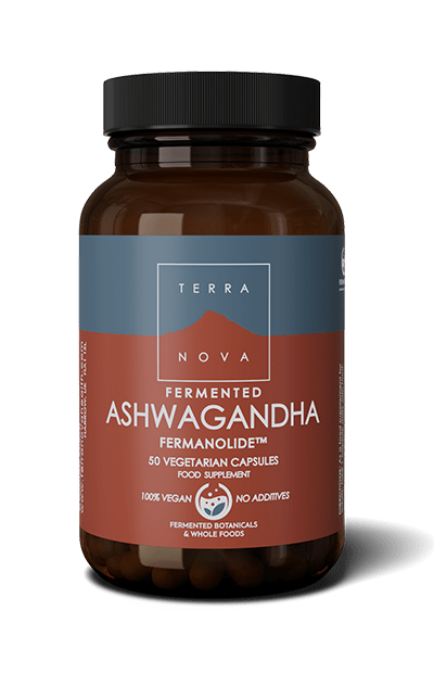 Terranova Fermented Ashwagandha FERMANOLIDE, 50 kaps 50 kaps
