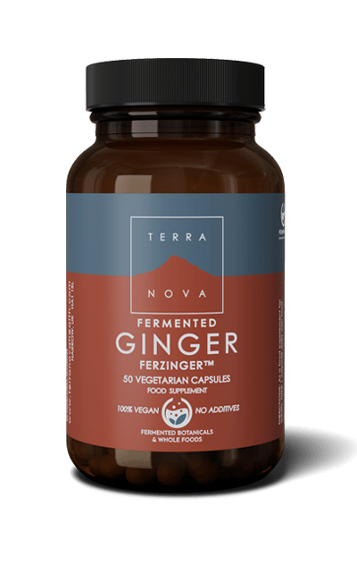 Terranova Fermented Ginger FERZINGER, 50 kaps 50 kaps
