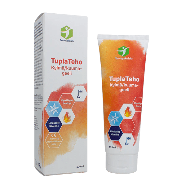 Terveyskaista TuplaTeho Kylmä/kuumageeli 120 ml