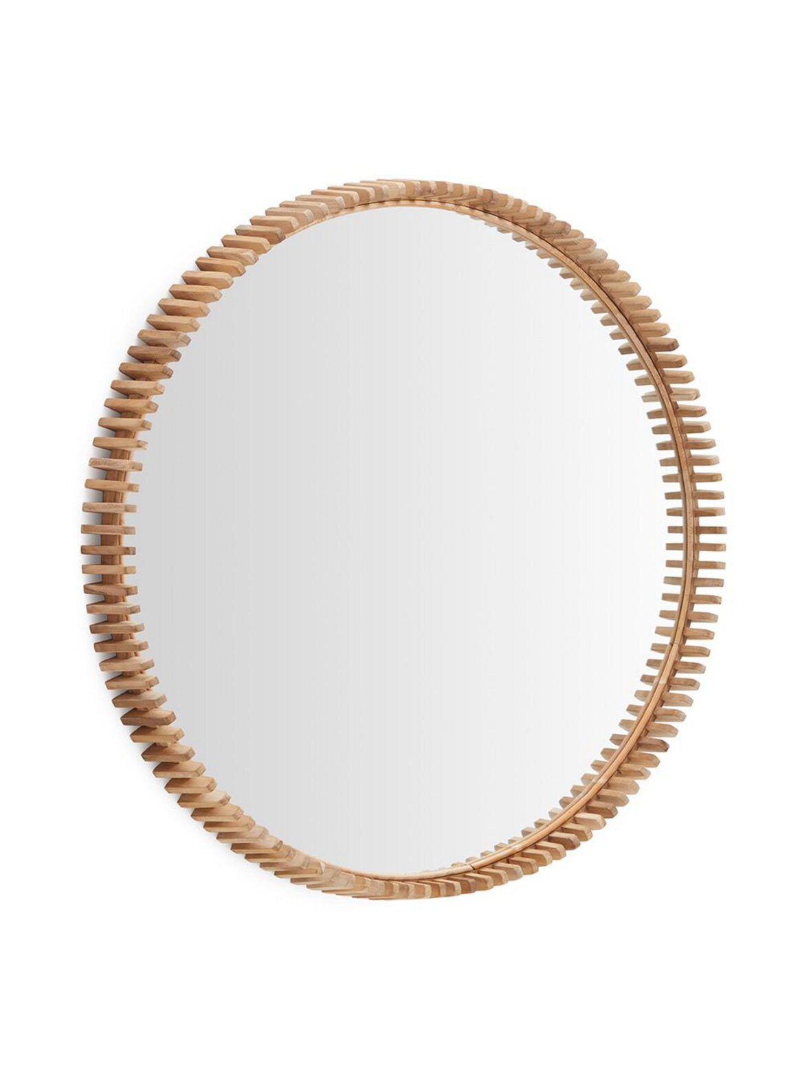 Polke-peili tiikki ⌀ 100 cm