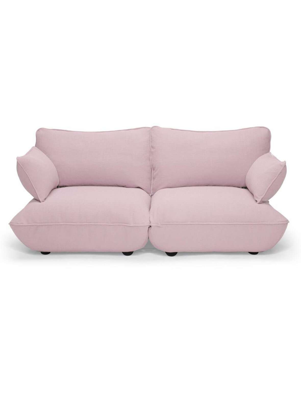 Sumo-sohva weave-kangas bubble pink l 210 cm