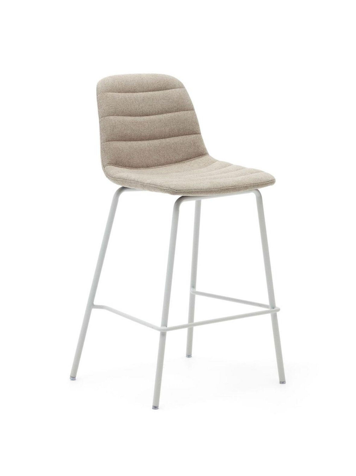 Zunilda-baarituoli beige/valkoinen k 65 cm