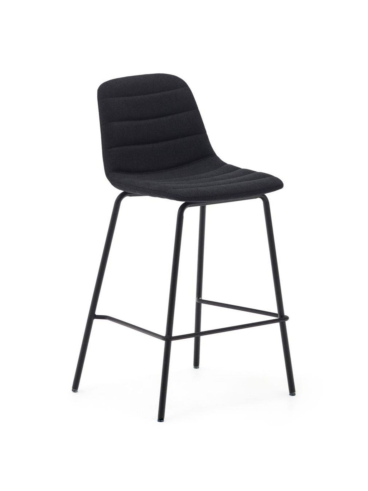 Zunilda-baarituoli musta/musta k 65 cm