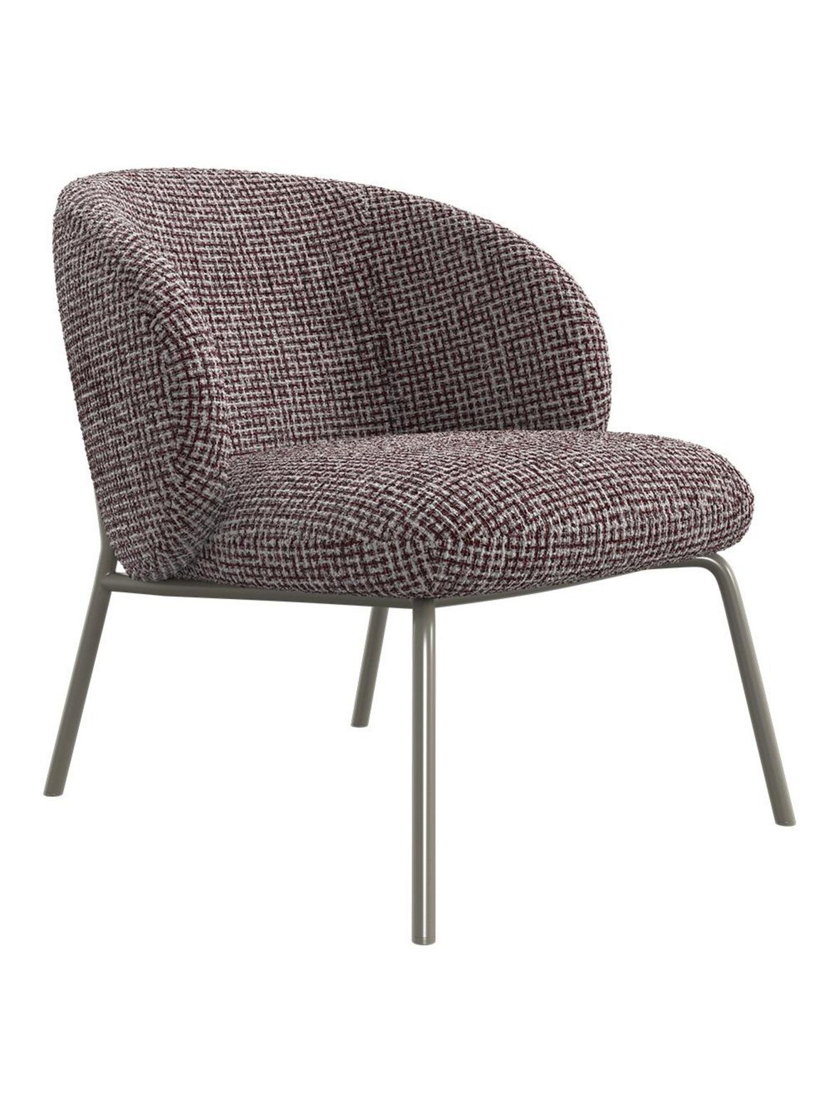 Princeton lounge -tuoli tuscany-kangas 3207 burgundi