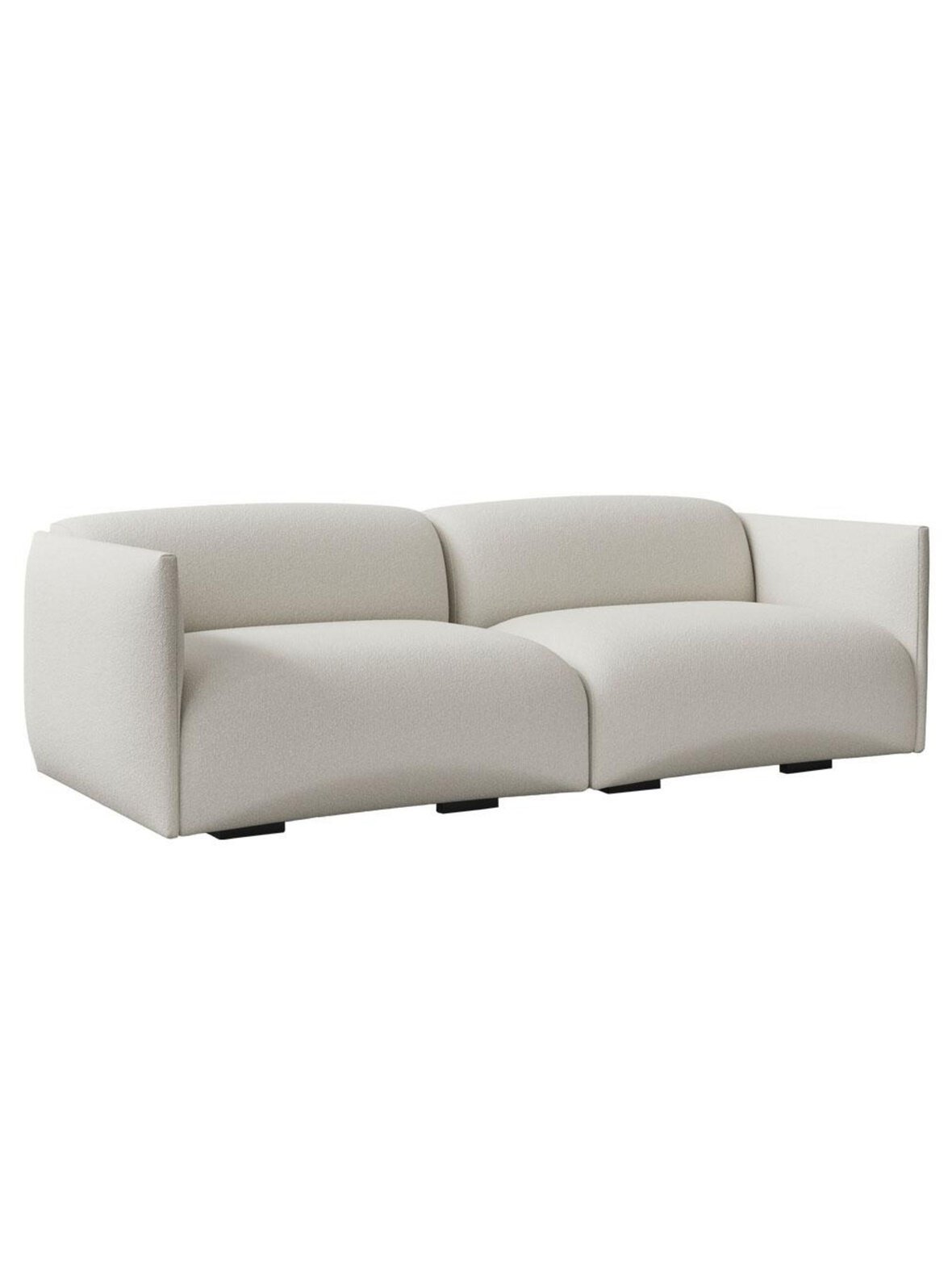 Origami-sohva orsetto-kangas 0012 beige l 220 cm