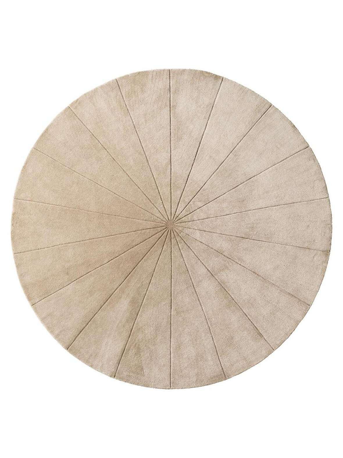 Sweet art -matto oliivi ⌀ 250 cm