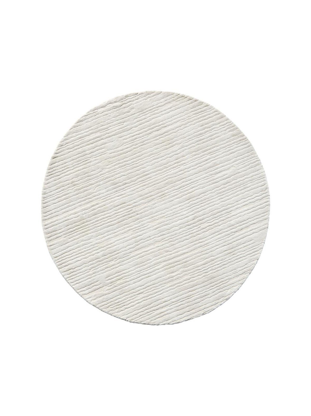 Structure-matto harmaa/valkoinen ø 150 cm