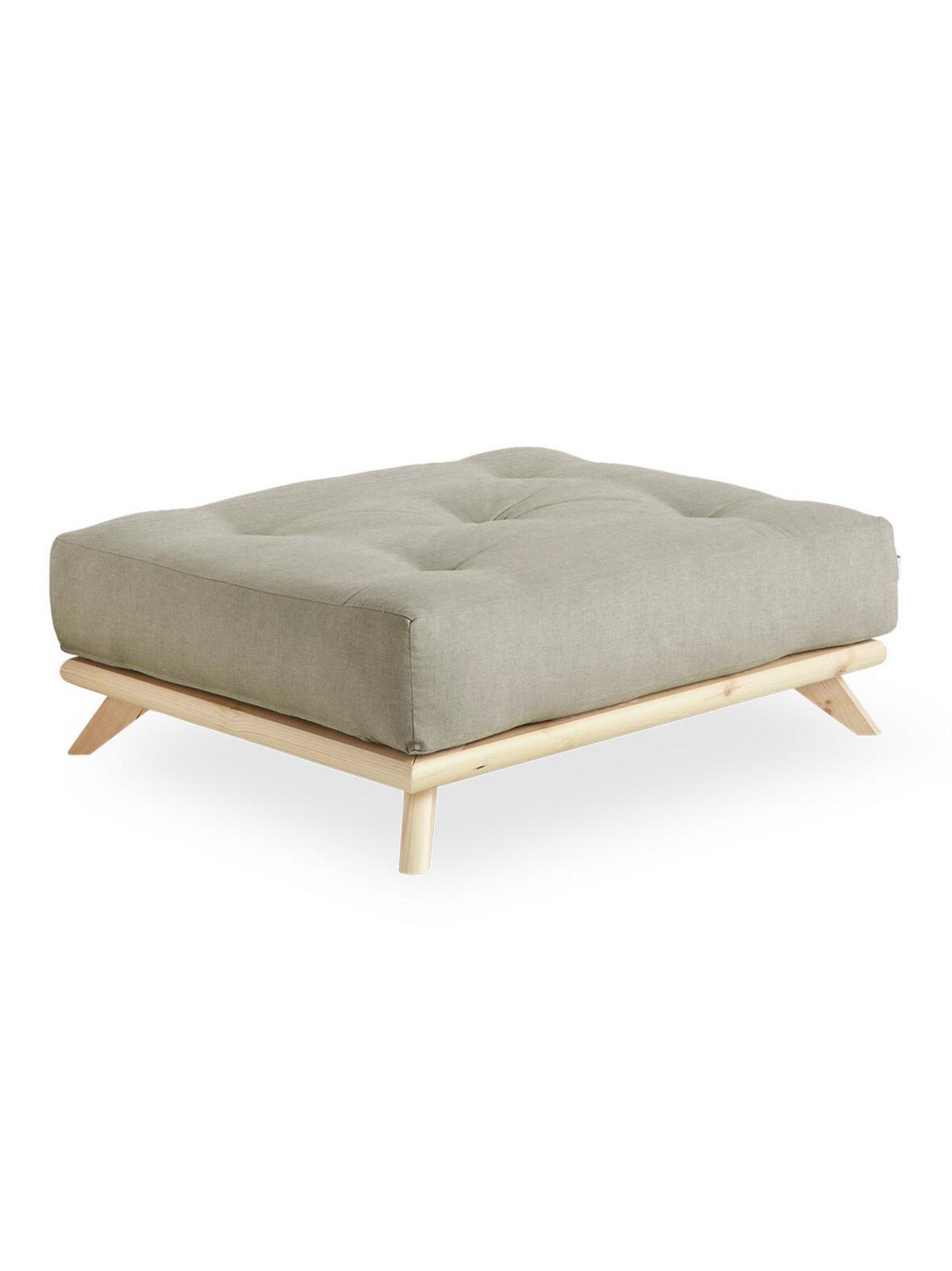 Senza-futonrahi linen/mänty