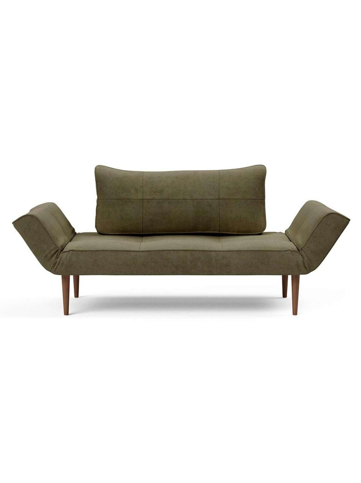 Zeal styletto -vuodesohva cordufine-kangas 316 pine green / tumma tammi