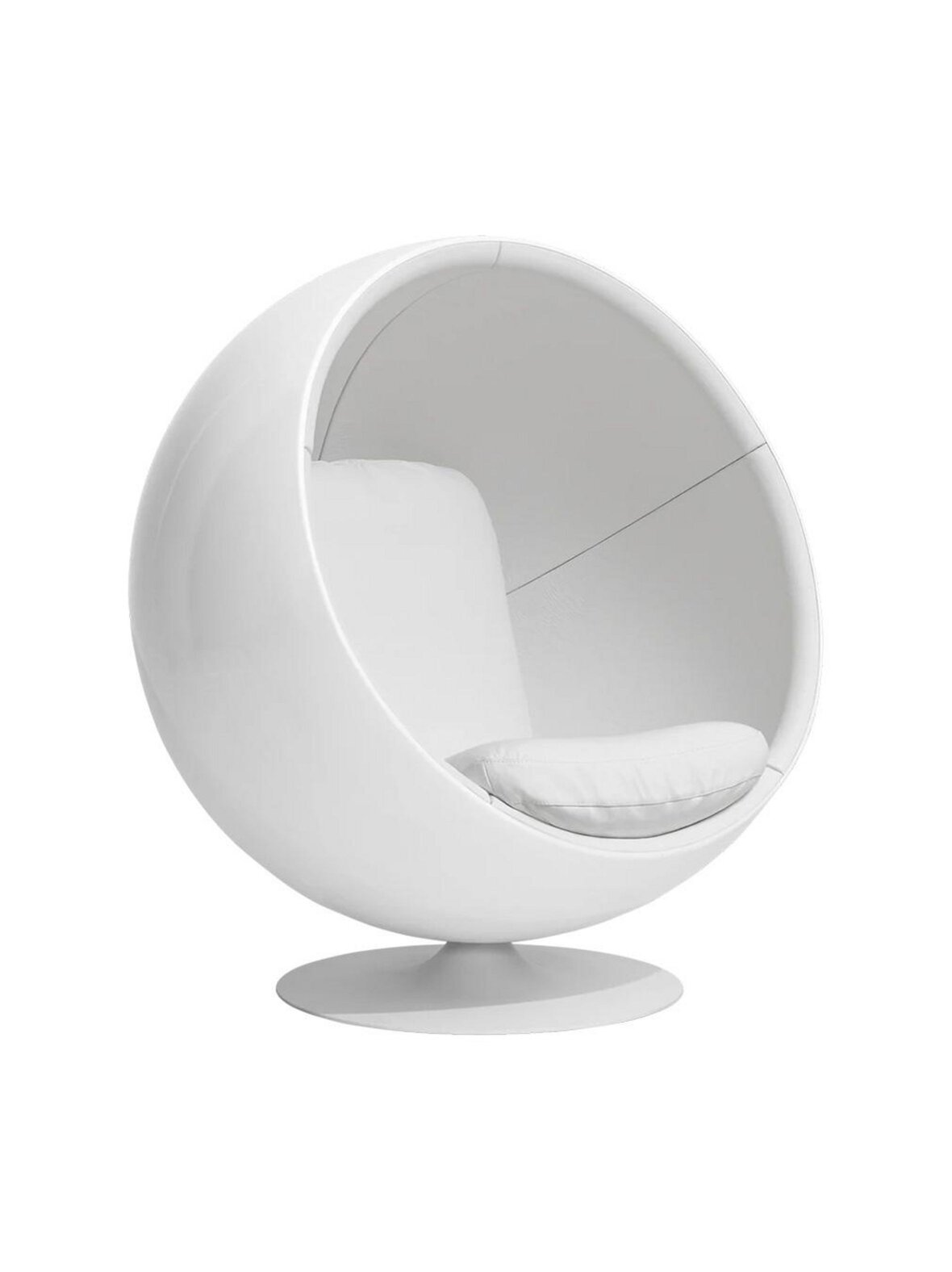 Pallotuoli valkoinen nahka