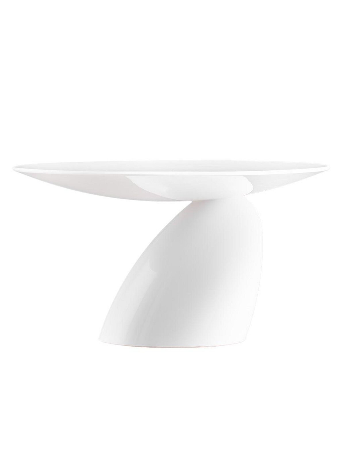 Parabel-pöytä valkoinen ⌀ 130 cm, pyöreä