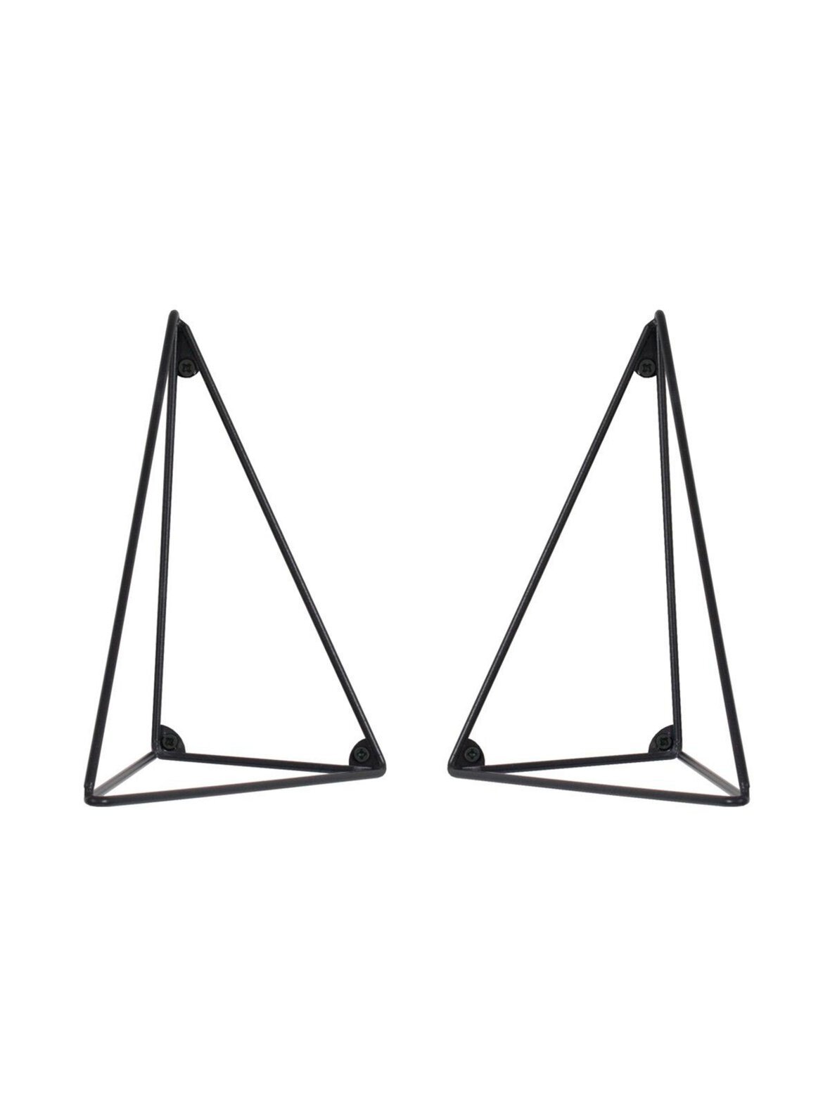 Pythagoras-hyllynkannattimet 2 kpl black
