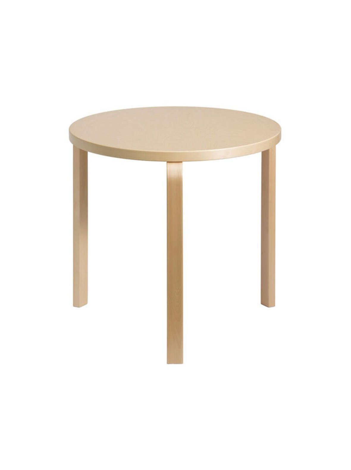 Pöytä 90b koivu ø 75 cm