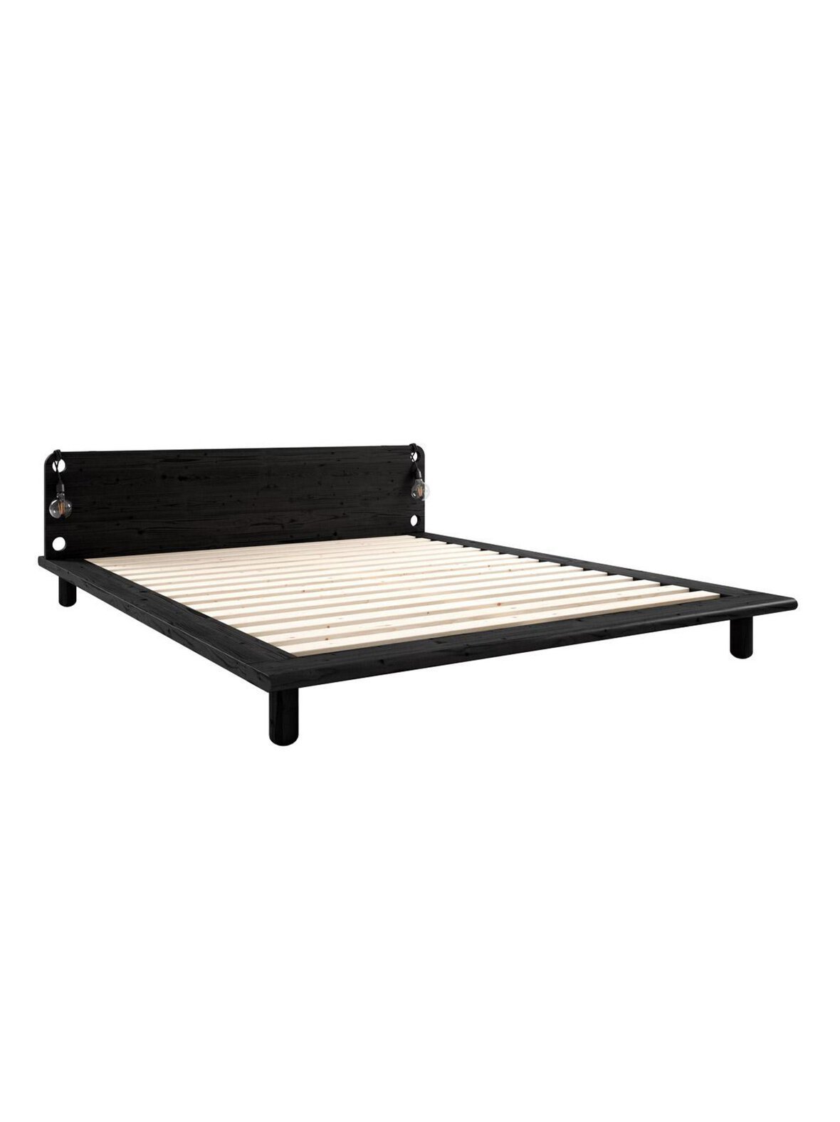 Peek-sänkyrunko musta 180 x 200 cm