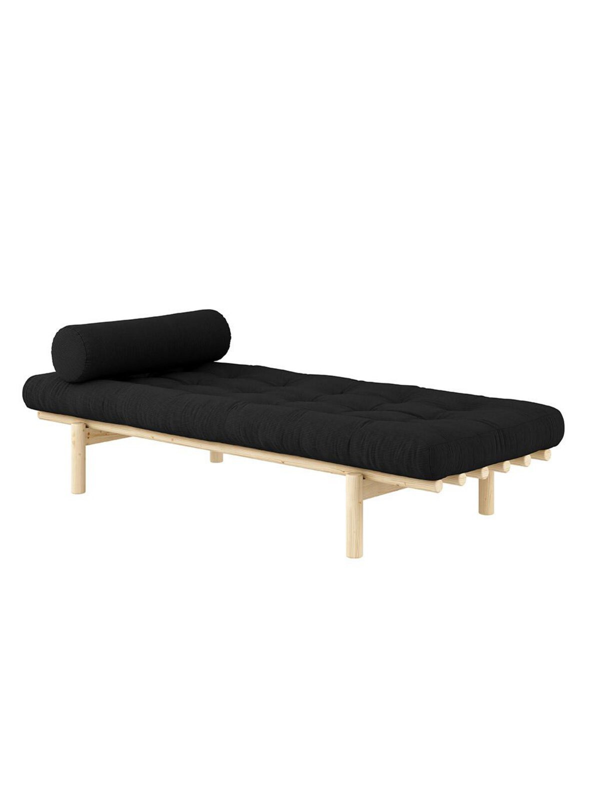 Next-daybed charcoal/mänty