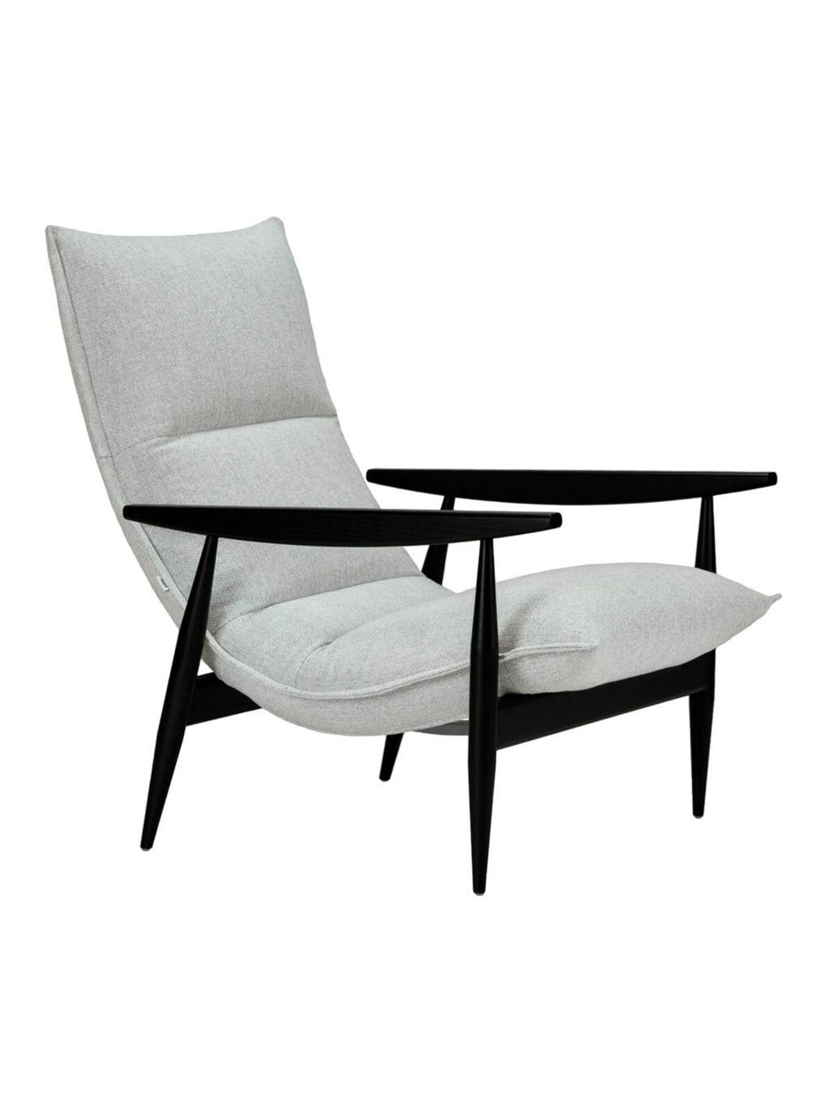 Tao-nojatuoli dumet-kangas 162 vaaleanharmaa