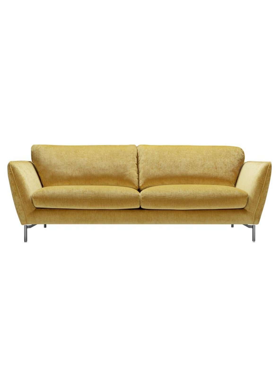 Stella-sohva elyot-kangas 7 keltainen l 227 cm