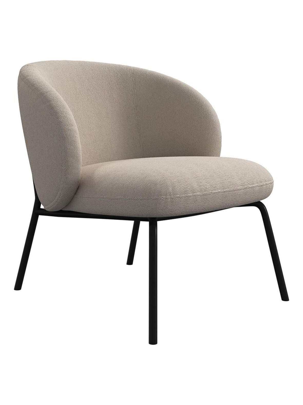 Princeton lounge -tuoli bristol-kangas 3063 beige