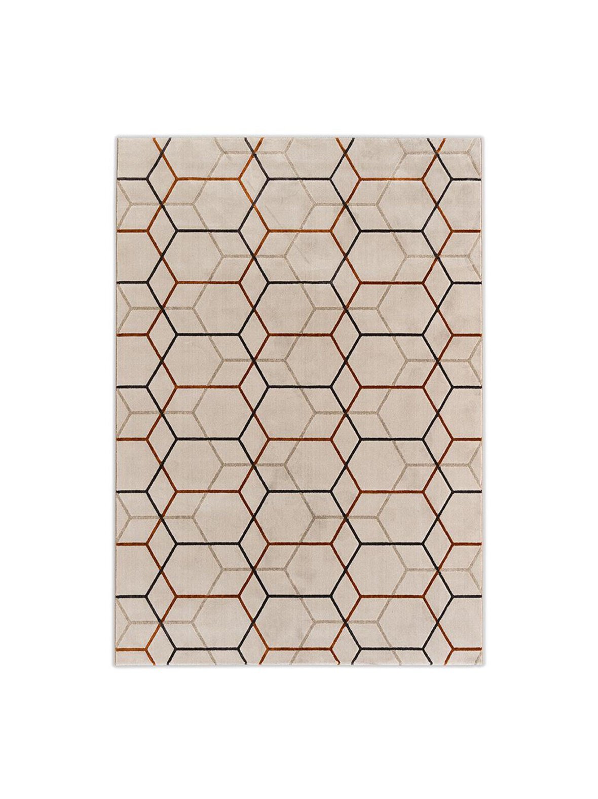 Offset-matto monivärinen 200 x 300 cm