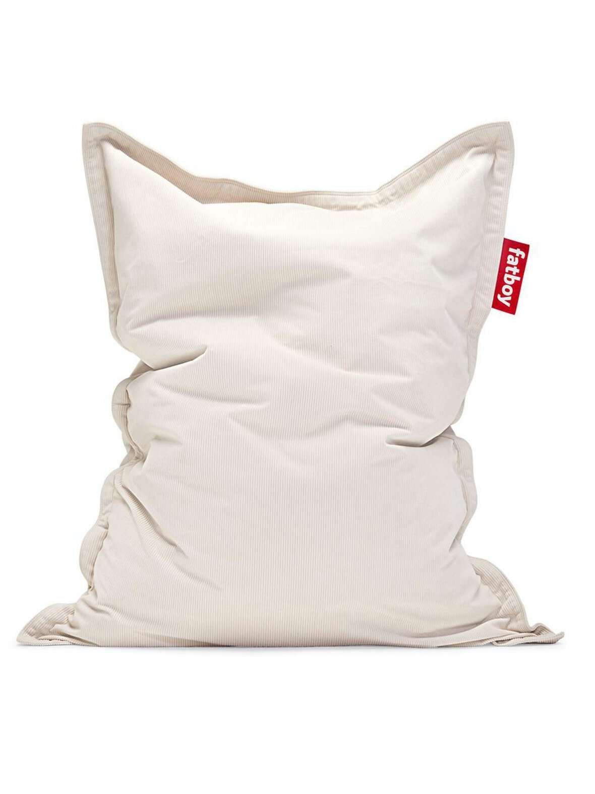 Original slim cord -säkkituoli cream