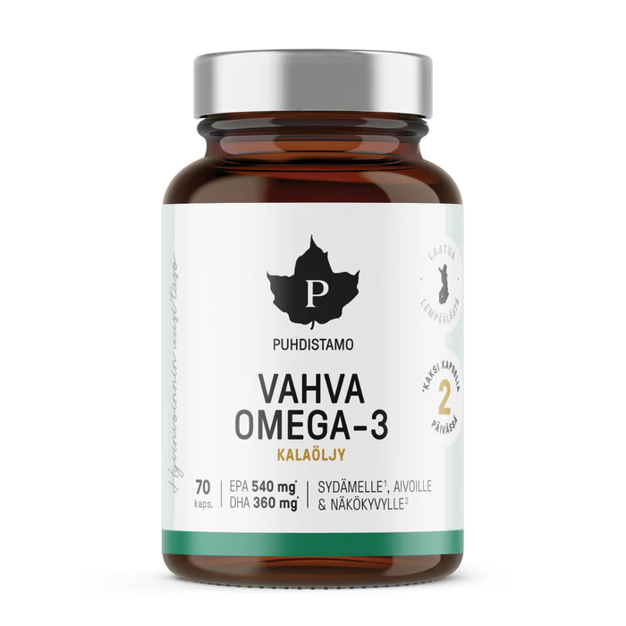 Puhdistamo Vahva Omega-3 70 kaps