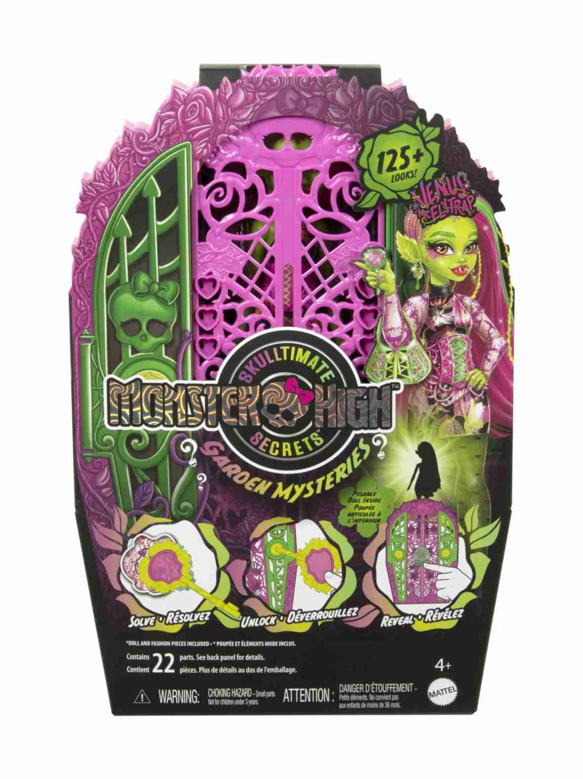Monster high skulltimate secrets garden mysteries -sarjan nukke