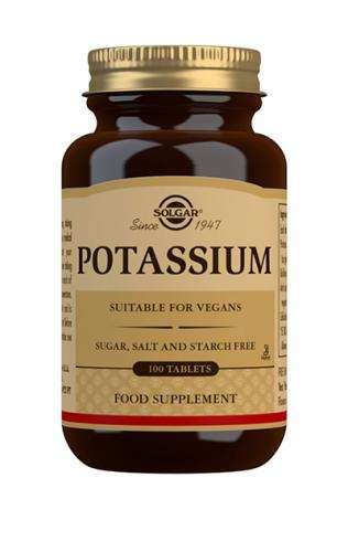 Solgar Kalium (glukonaatti) 100 tabl 100 tabl