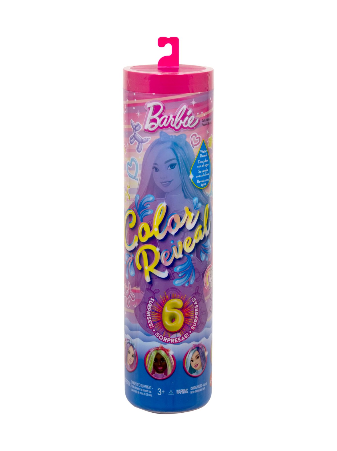 Väri paljastaa barbie balloon animals -sarja