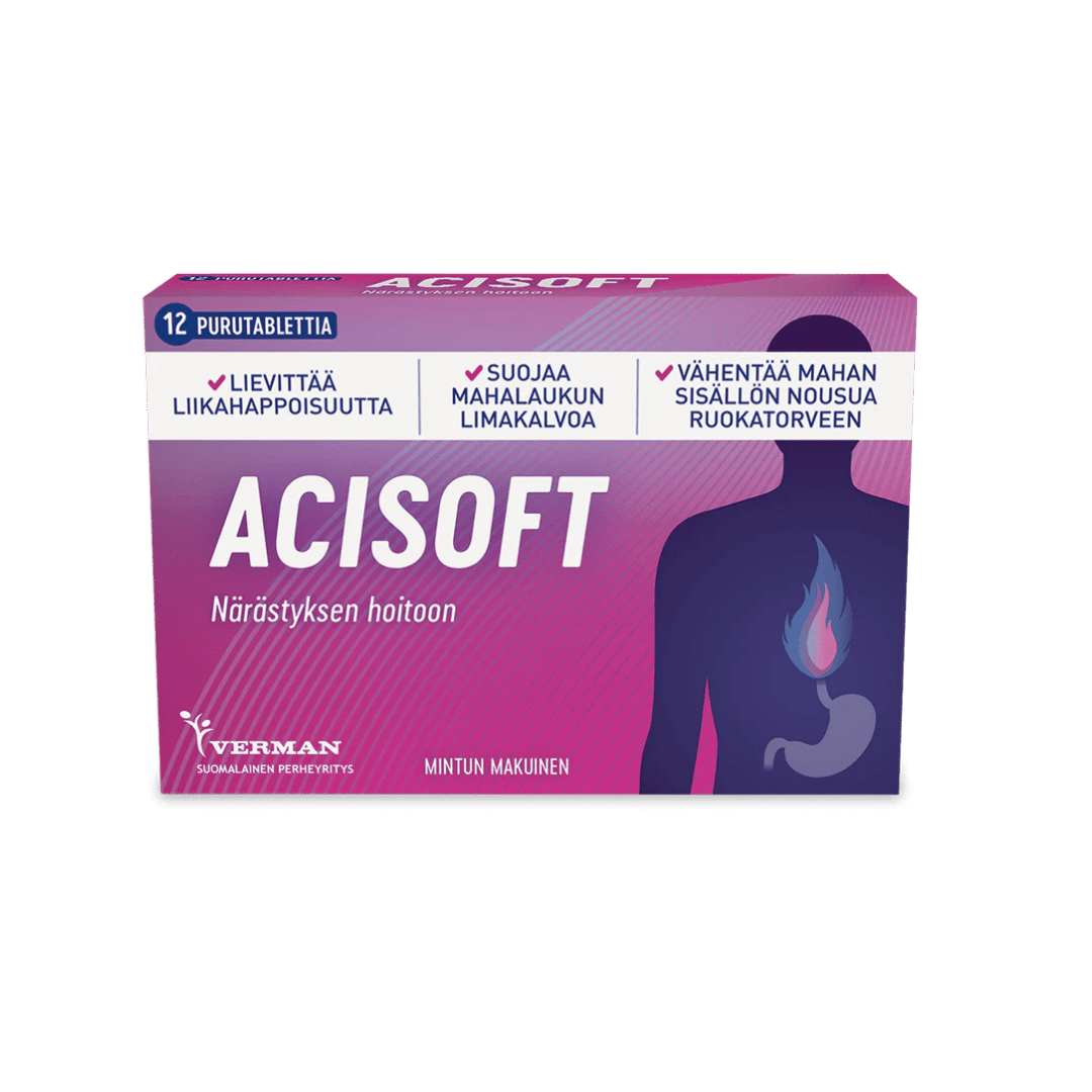 Acisoft purutabletit purutabl