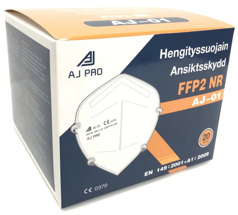 AJ Pro FFP2 NR korvalenkeillä 20 kpl 20 kpl