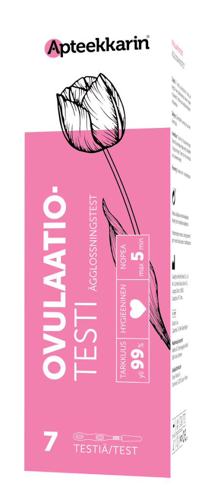 Apteekkarin Ovulaatiotesti 7 kpl