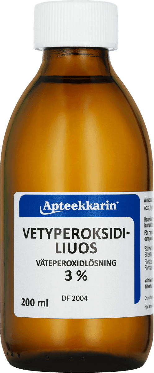 Apteekkarin Vetyperoksidiliuos 3% ml