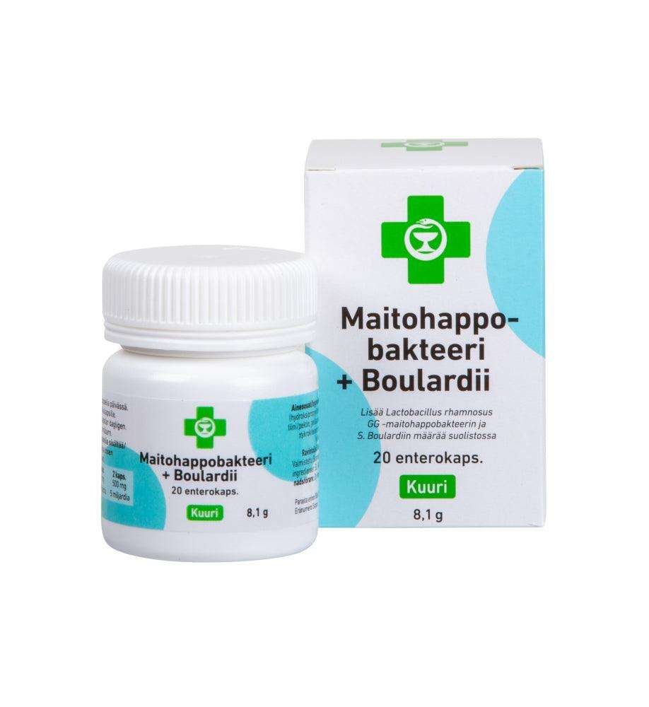 Apteekki Maitohappobakteeri+Boulardii enterokaps