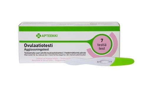 Apteekki Ovulaatiotesti 7 kpl/pakkaus
