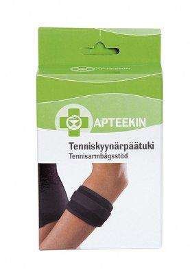Apteekki Tenniskyynärpäätuki (Yksi Koko) Musta 1 kpl