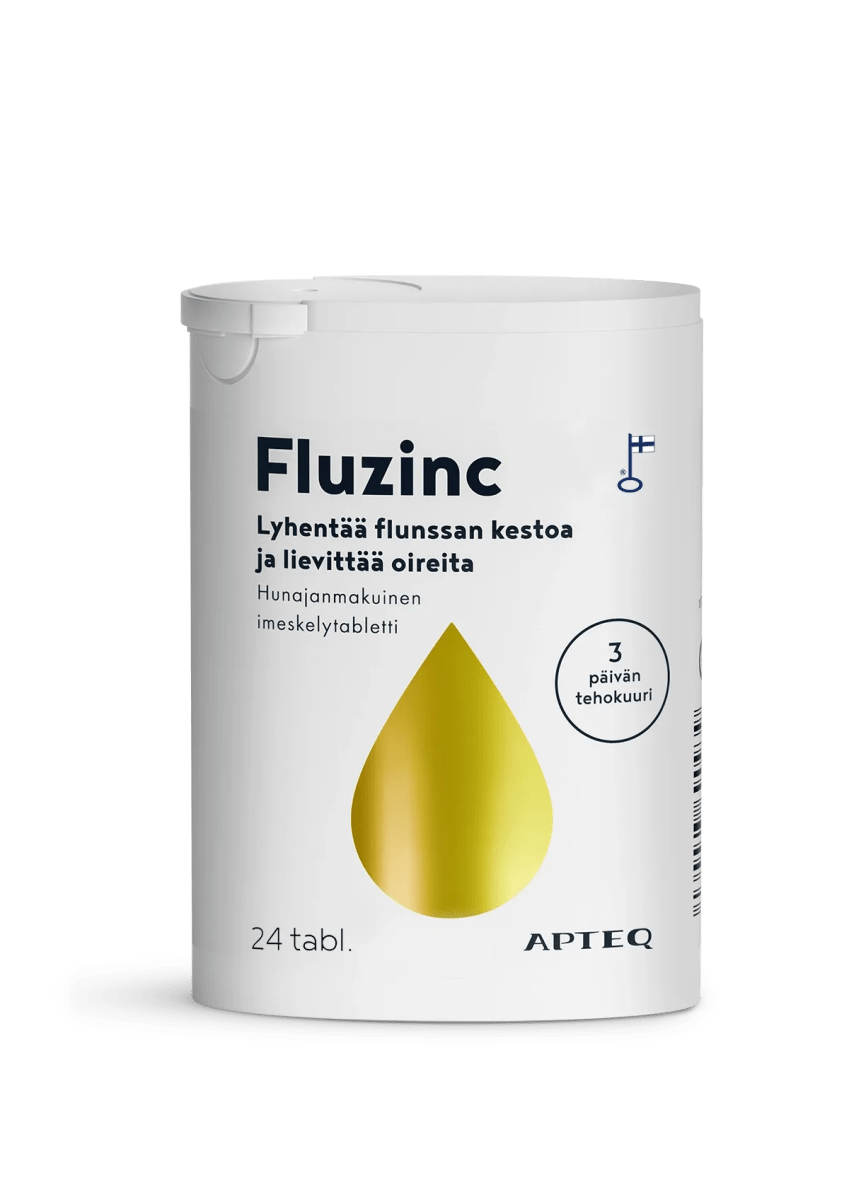 Apteq Fluzinc Hunaja, Imeskelytabletti tabl