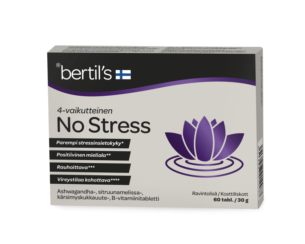 Bertils No Stress, Stressinhallintaan 60 fol