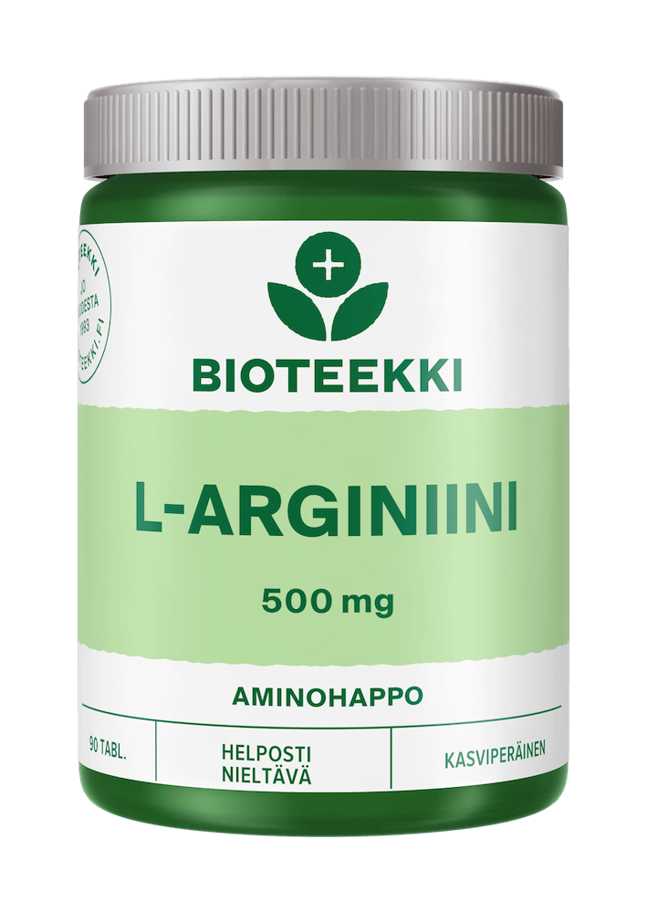 Bioteekki L-Arginiini 90 tablettia