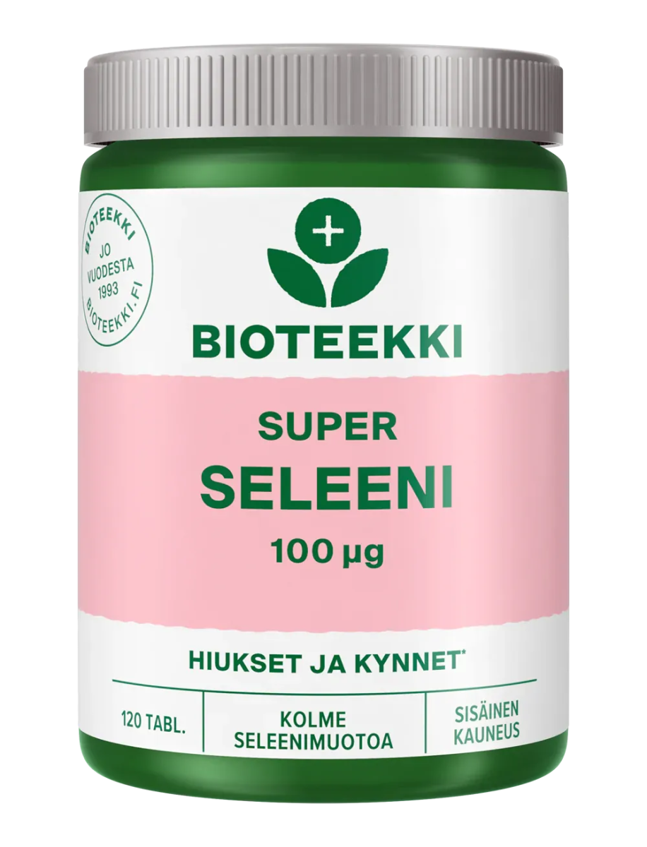 Bioteekki Super Seleeni 100 ug 120 tabl