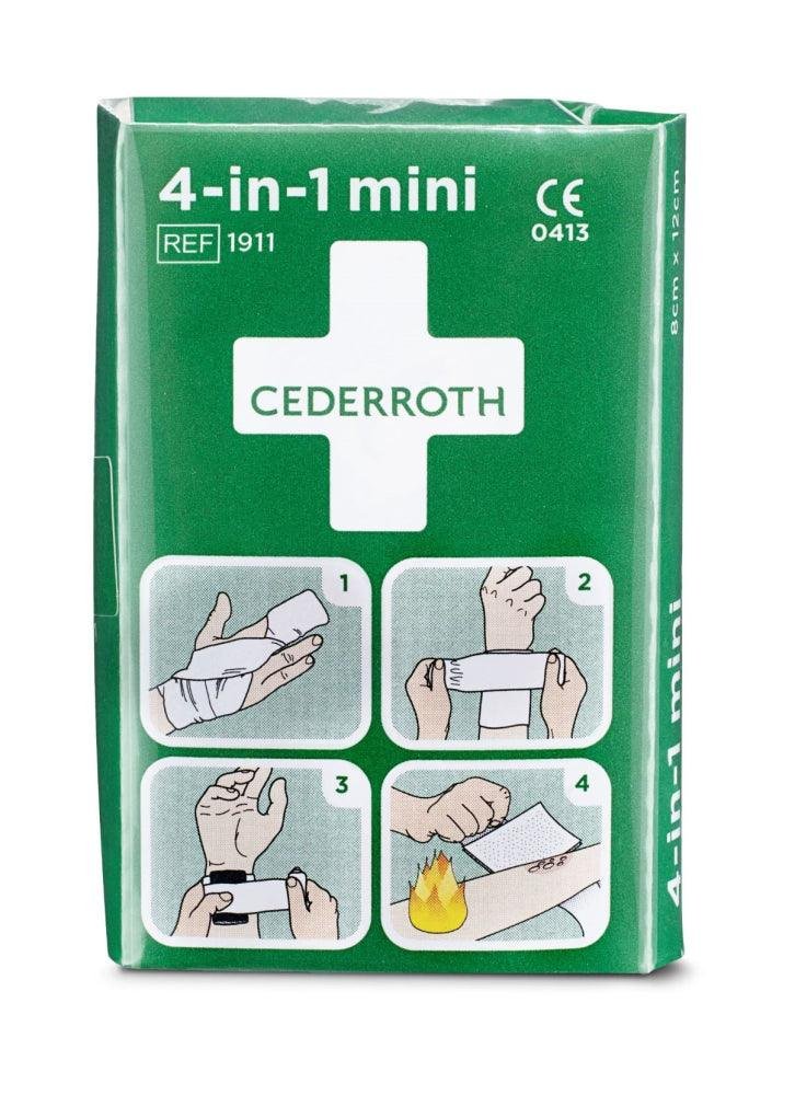 Cederroth 4-In-1 Pieni Ensiapuside 1 kpl