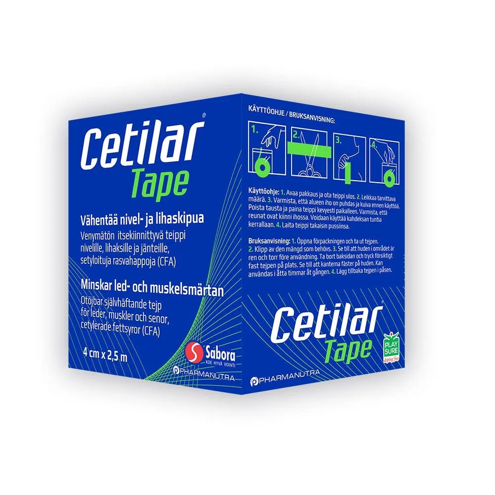 Cetilar Kiputeippi 4cm X 2,5M 1 kpl