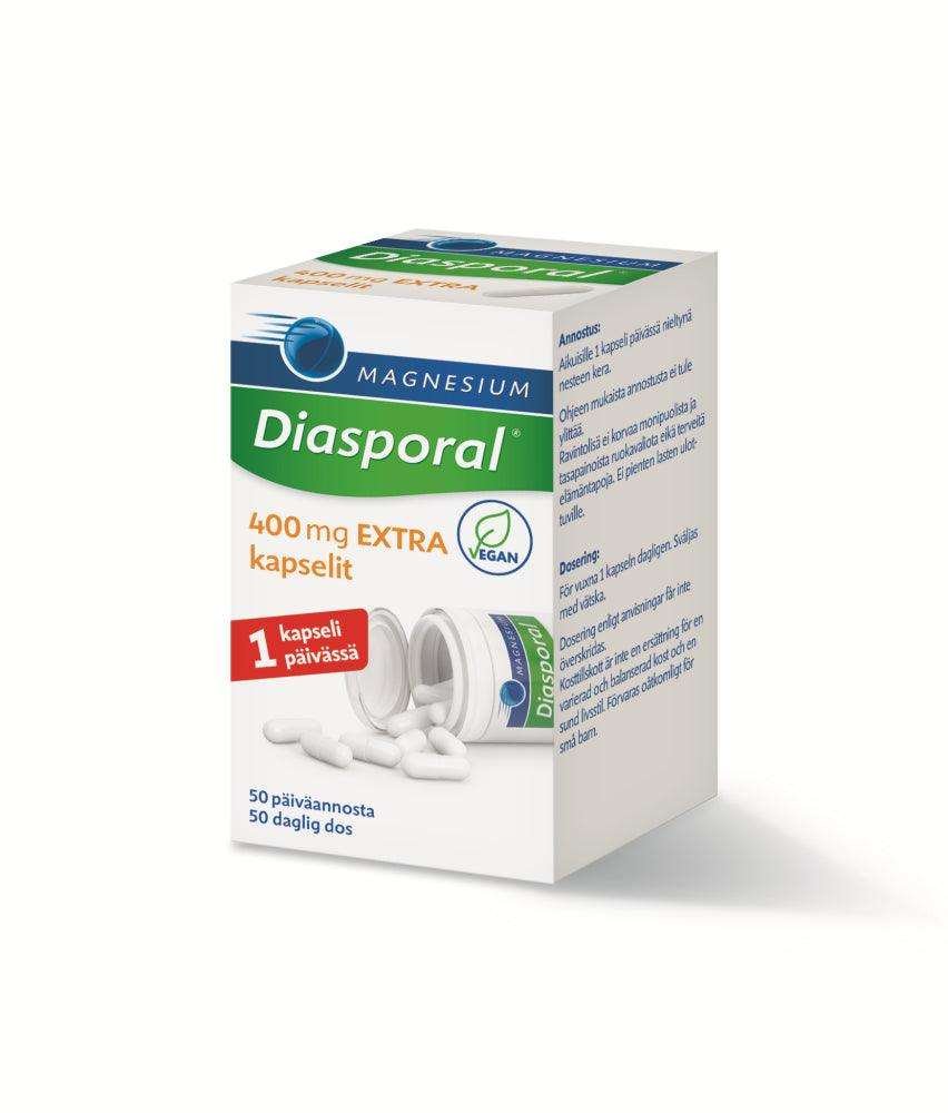Diasporal Magnesium 400 Extra Kaps 50 kpl