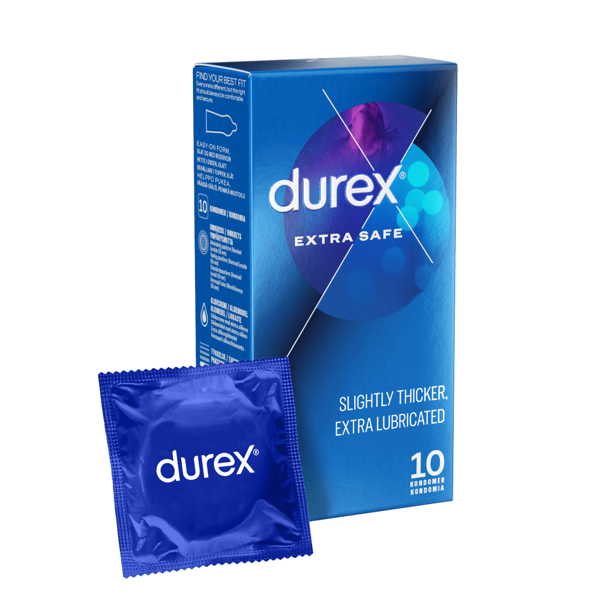 Durex Extra Safe Kondomi 10 kpl